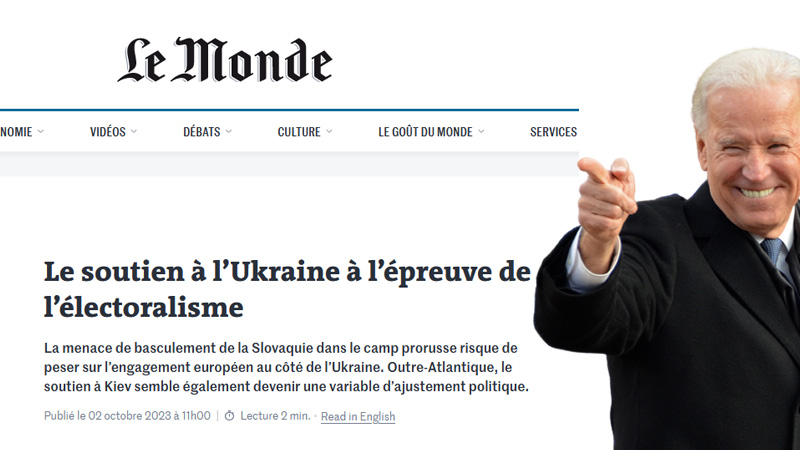 « Le soutien à l’Ukraine à l’épreuve de l’électoralisme » : décryptage d’un édito du Monde